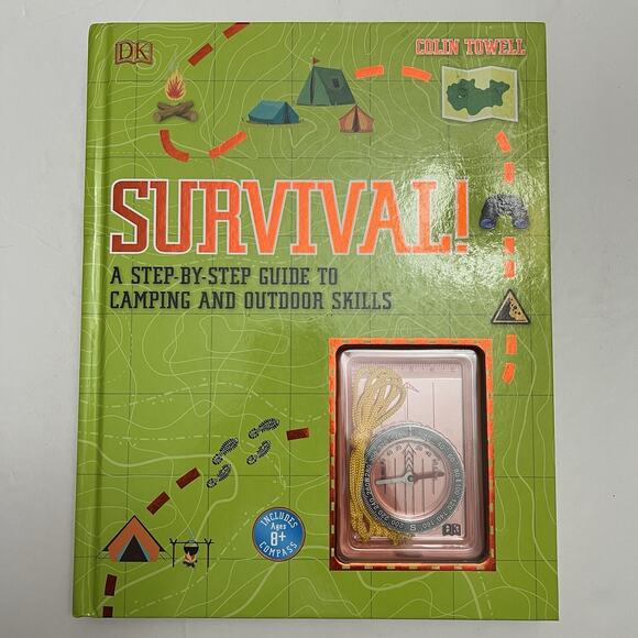 DK Publishing Other - Survival A Step By Step Guide To Camping And Outdoor Skills Paperback DK Publish